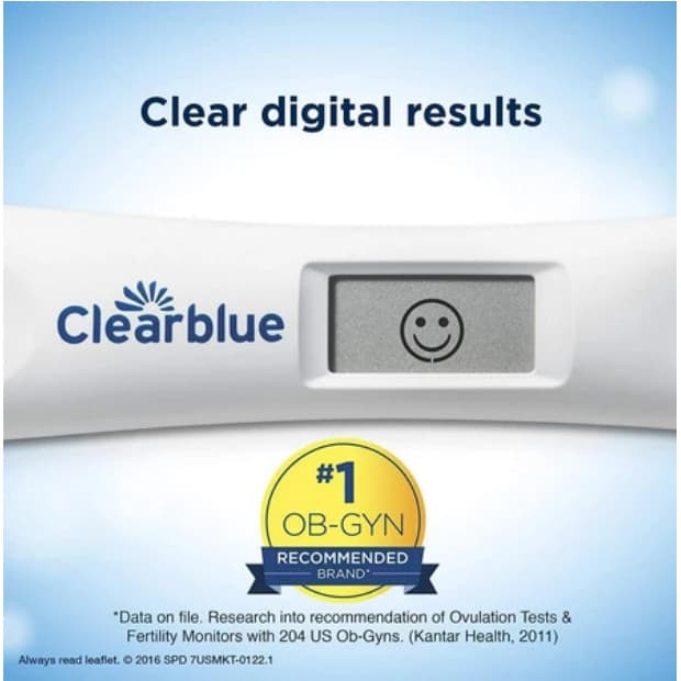 ** **Clearblue ของแท้จาก USA แผ่นตรวจไข่ตก เครื่องตรวจวันไข่ตก ชุดที่ตรวจไข่ตกแบบดิจิตอลพร้อมชุดตรวจ20 ชุด รูปที่ 7