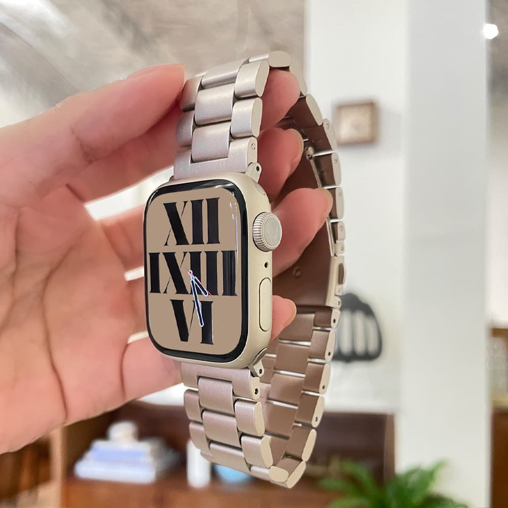 สายรัดสแตนเลส for IWatch Series 11 10 9 8 7 6 5 4 3 กับ 3 พิเศษ 3 2 49 46 45 41 38 40 42 44 มม. สําหรับ ที800 พิเศษ ฉัน8 มือโปร สูงสุด ส8 อัลตร้า 8 MAX T500 รูปที่ 3