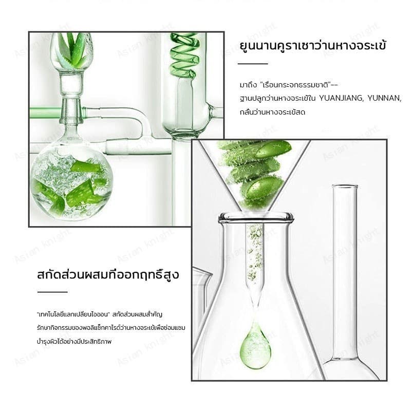 YTL Aloe Vera 98% 300ml เจลว่านหางจระเข้ ช่วยกระชับรูขุมขน บำรุงผิวให้ชุ่มชื่นทั้งผิวหน้าและผิวกาย รูปที่ 7