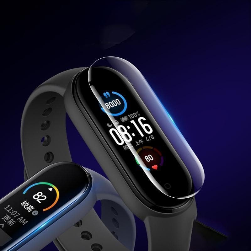 3D ฟิล์มกระจกนิรภัยสำหรับ Mi Band 10 9 8 7 6 5 4 Xiaomi Mi วงเต็มหน้าจอที่ครอบสำหรับ Xiaomi Band 8 รูปที่ 8