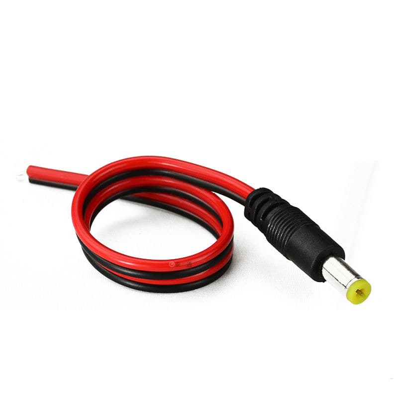 แจ๊คเสียบ DC 5.5 * 2.1 mm ซ็อกเก็ตปลั๊กแจ็คเสียบสายเคเบิล 12 โวลต์ เชื่อมต่อ ส่งเร็วจากไทย ReturnLED รูปที่ 7