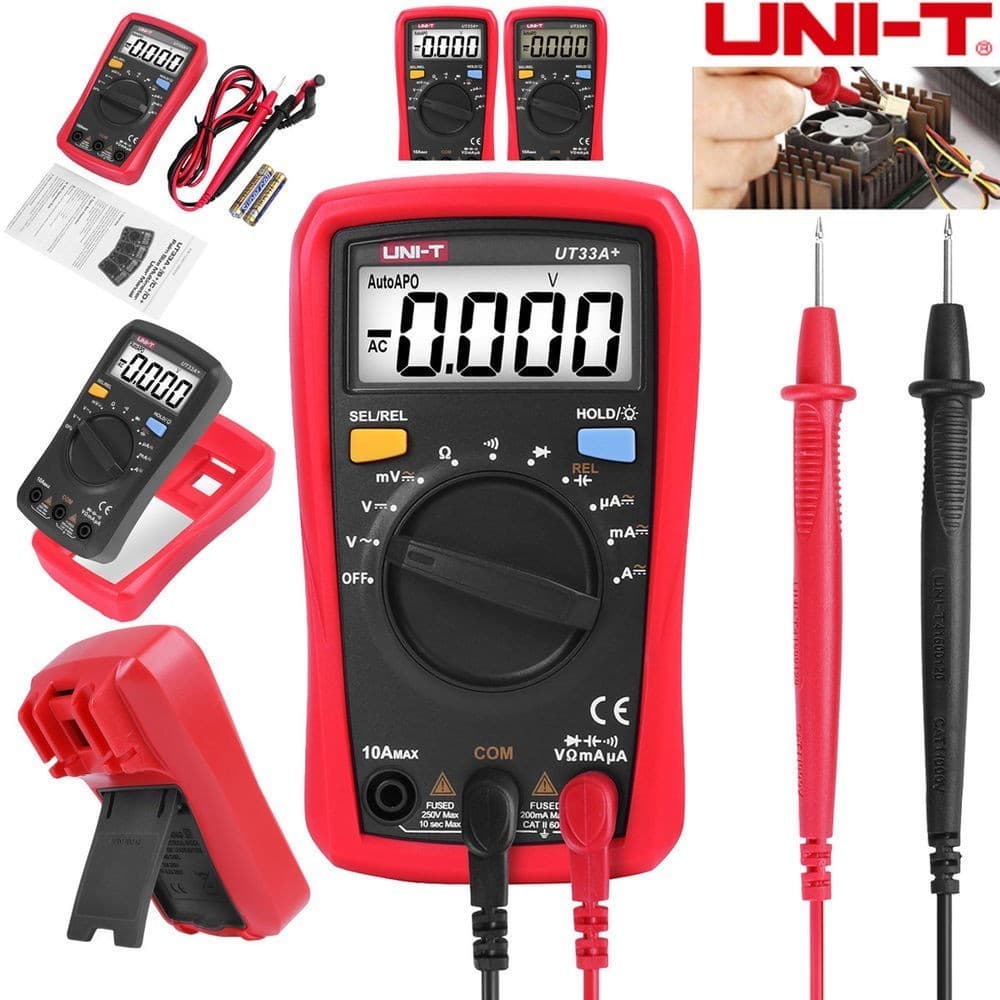 แท้ ส่งจากไทย มิเตอร์วัดไฟดิจิตอล,มัลติมิเตอร์ดิจิตอล Uni-T,UT33A+,UT33B+,UT33C+,UT33D+ รูปที่ 6