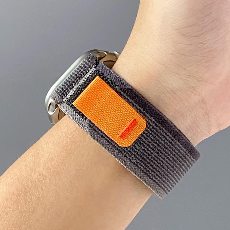 สายคล้องคอไนล่อนกีฬา for Smart Watch Ultra/SE 3 2 49มม. 45มม. iwatch Series 11 10 9 8 7 46 38 มม 40 มม 41 มม 42 มม 44 มม รูปที่ 5