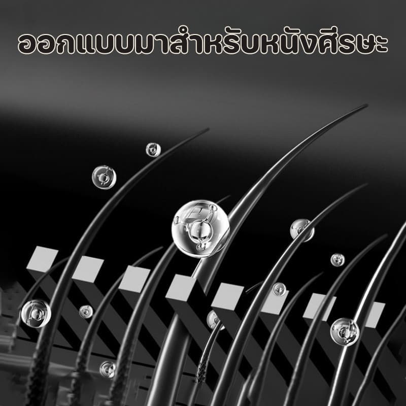 COD หวีย้อมผมแบบพกพา ปกปิดผมหงอก หวีย้อมผม อุปกรณ์ทําผม ป้องกันเหงื่อ วางให้กว้างขึ้น ง่ายและสะดวก รูปที่ 4