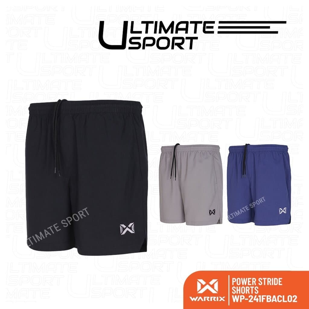 Warrix กางเกงขาสั้น กางเกงฟุตบอล วอริกซ์ รุ่น Power Stride Shorts ใส่สบาย ระบายอากาศ รูปที่ 1