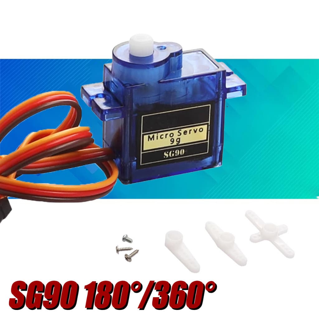 ร้านคนไทย! SG90 Servo Moto มอเตอร์เซอร์โว 180°360°สามารถใช้ได้กับบอร์ด Arduino และบอร์ดควบคุมอื่นๆ รูปที่ 3