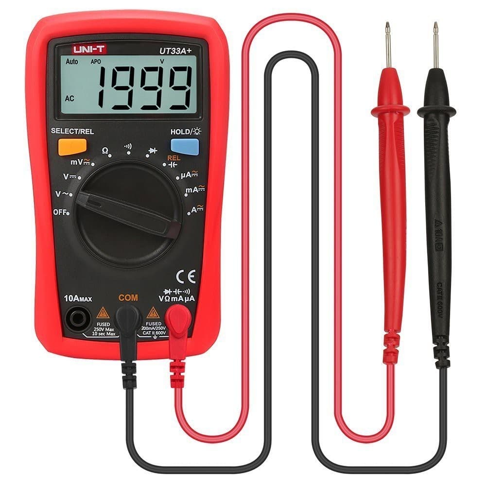 แท้ ส่งจากไทย มิเตอร์วัดไฟดิจิตอล,มัลติมิเตอร์ดิจิตอล Uni-T,UT33A+,UT33B+,UT33C+,UT33D+ รูปที่ 8