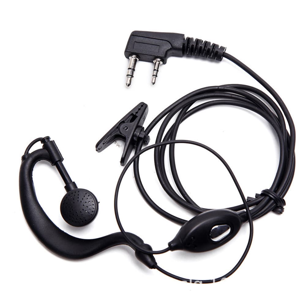 หูฟัง วิทยุสื่อสาร 2-pin Earphone Baofeng รุ่นBF-888s/UV-5R ความยาวสาย 55cm เฉพาะอะไหล่เสริม รูปที่ 9