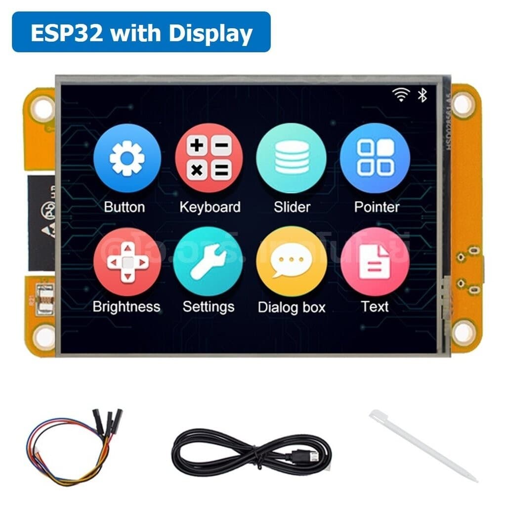 2.4/2.8/3.5Inch บอร์ด ESP32 MCU WROOM Arduino LVGL Smart Display WIFI Bluetooth ขนาด 2.4"/2.8"/3.5" LCD TFT 240x320 *... รูปที่ 4