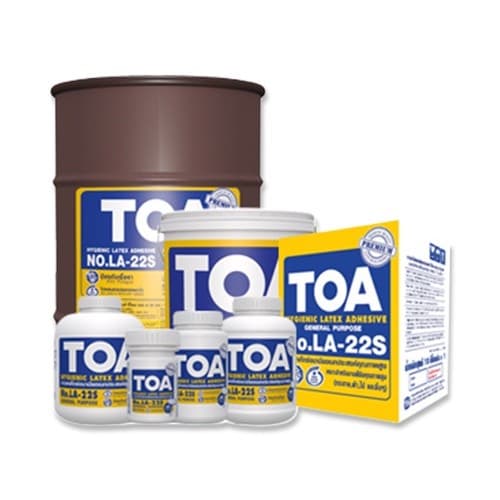 กาวลาเท็กซ์ ทีโอเอ Toa LA-22S LA 22S 4 , 8 , 16 , 32 ออนซ์ OZ bonus รูปที่ 3