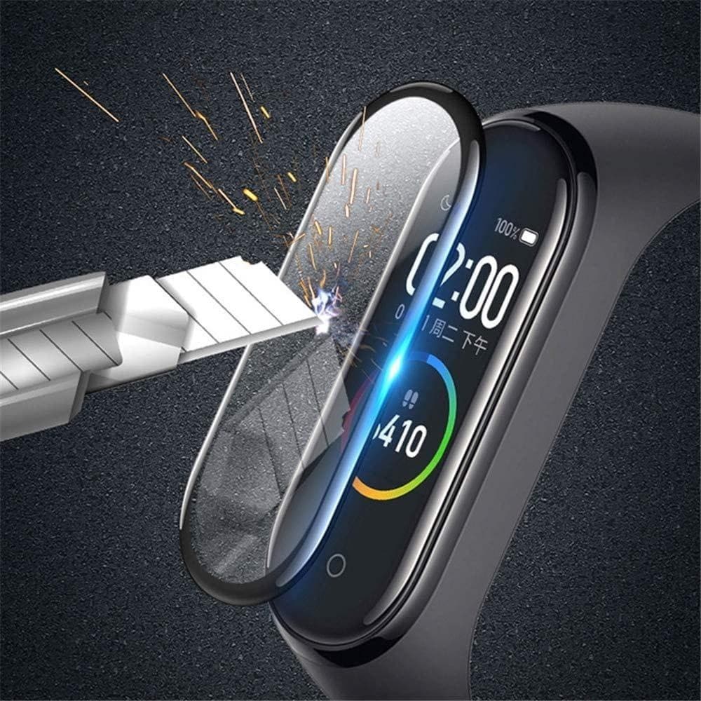 3D ฟิล์มกระจกนิรภัยสำหรับ Mi Band 10 9 8 7 6 5 4 Xiaomi Mi วงเต็มหน้าจอที่ครอบสำหรับ Xiaomi Band 8 รูปที่ 5