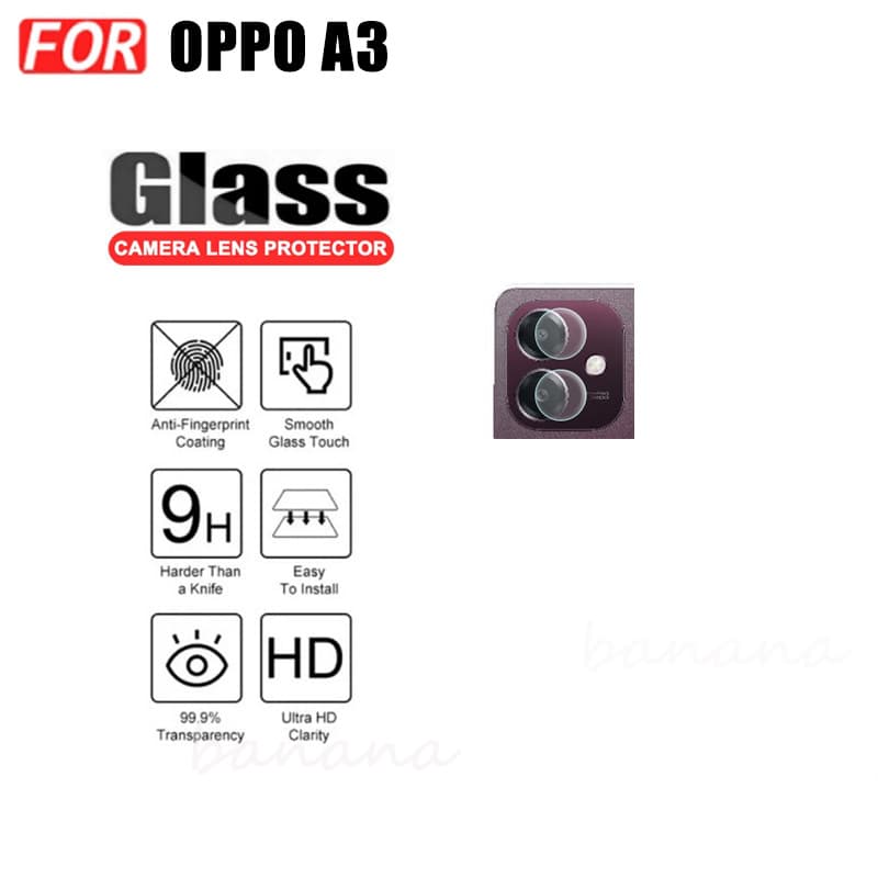 Oppo A3 A3X กระจกนิรภัยความเป็นส่วนตัว OPPO A60 A80 A3 Pro ป้องกันหน้าจอ + กระจกเลนส์กล้อง + ฟิล์มด้านหลัง รูปที่ 2