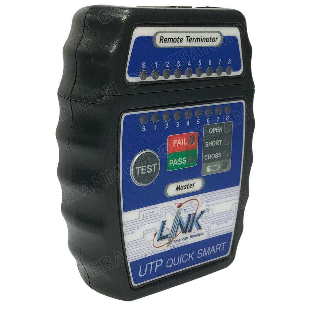 LINK TX-1302A UTP Cable Testers เครื่องทดสอบสายแลนด์ Quickly Smart Tester by auto Scanning, Low battery... รูปที่ 7