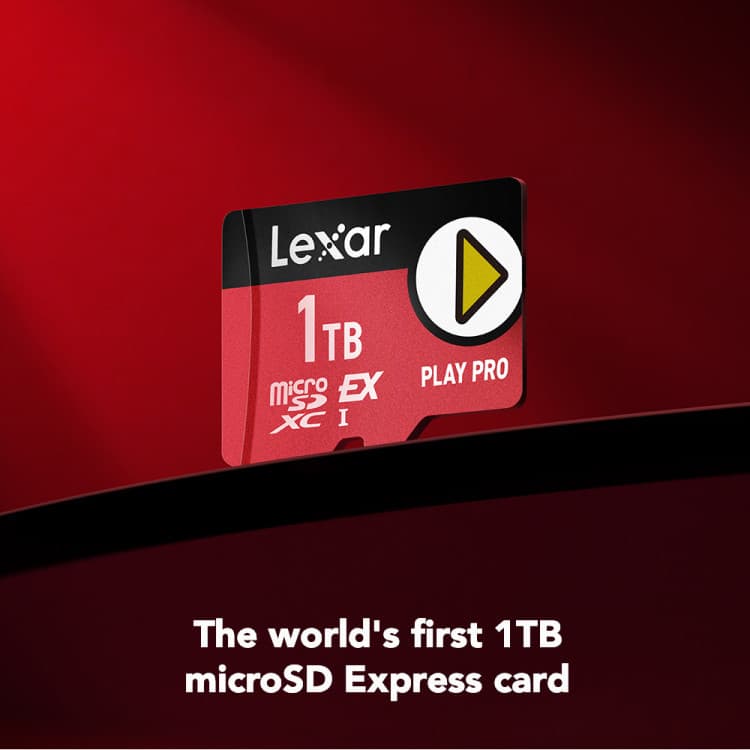 LEXAR MicroSD PLAY PRO EXPRESS 256GB / 512GB / 1TB Up to 900/600MB/s for Nintendo รูปที่ 3