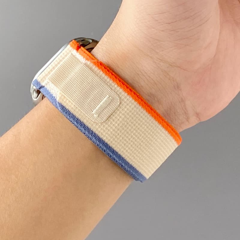 สายคล้องคอไนล่อนกีฬา for Smart Watch Ultra/SE 3 2 49มม. 45มม. iwatch Series 11 10 9 8 7 46 38 มม 40 มม 41 มม 42 มม 44 มม รูปที่ 6