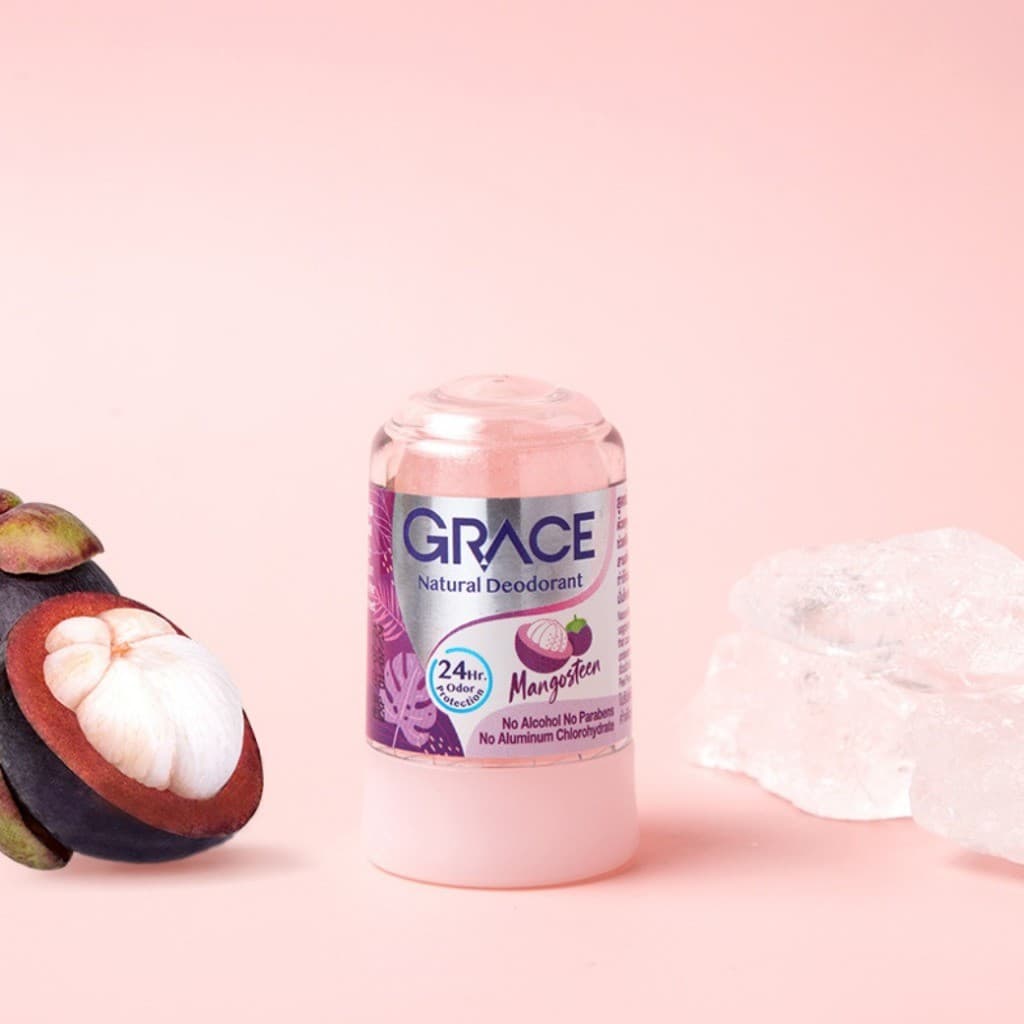 โรลออนสารส้มระงับกลิ่นกาย เกรซ มิเนอรัล ดีโอโดแรนท์ โรลออน สารส้ม Mineral Deodorant Stick 70g รูปที่ 3