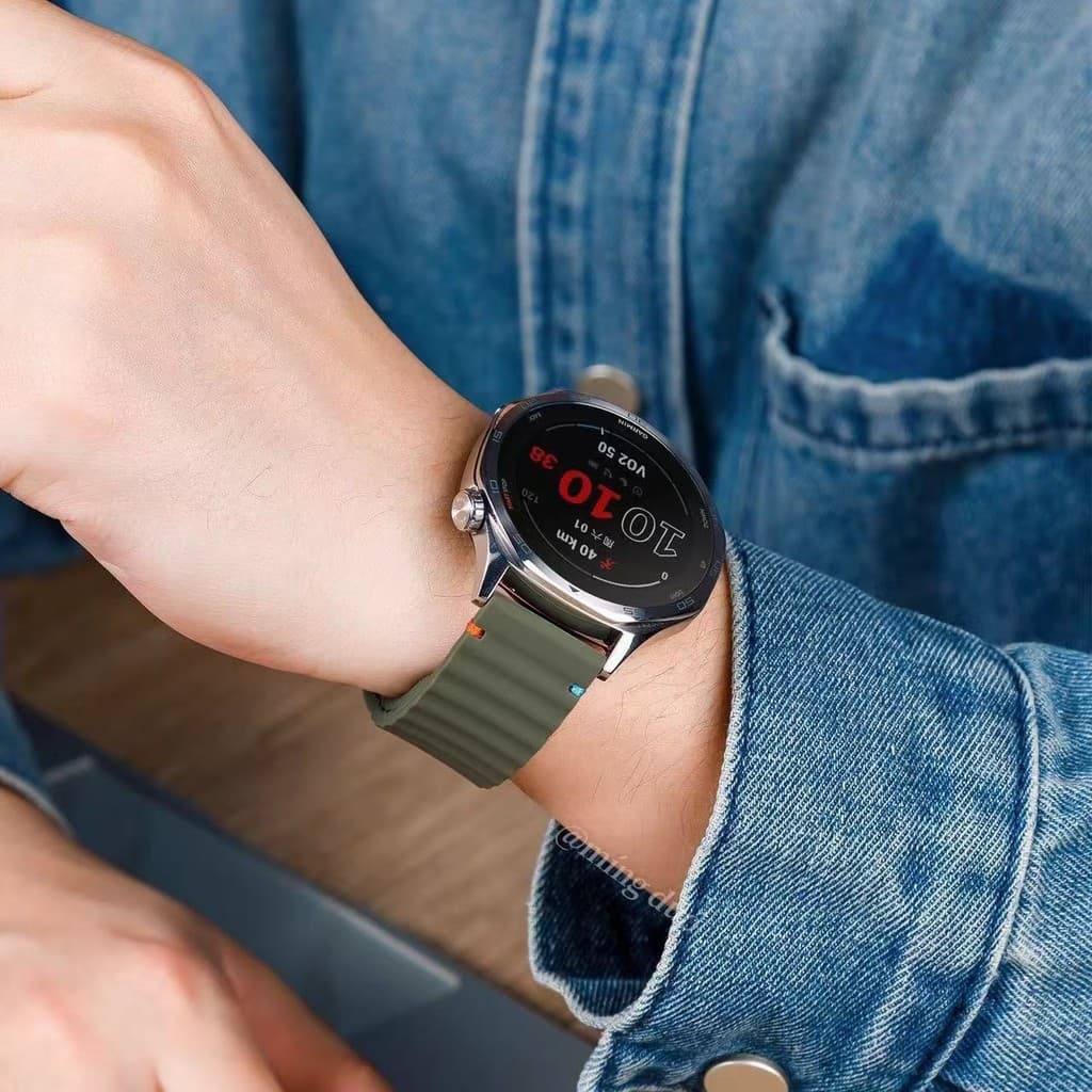 สายนาฬิกาGarmin245/165/55/158/570 42mm active5 active6 vivoactive3 venu venu2plus venu sq2 vivomove3 รูปที่ 4