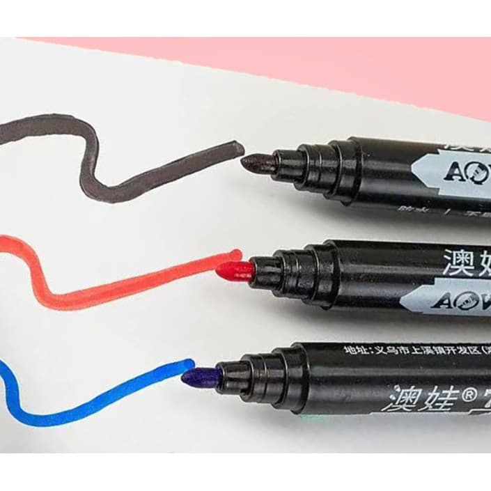 SZX ปากกามาร์กเกอร์ ปากกาเมจิก ปากกาเพ้นท์ ปากกาเขียนกล่องไปรษณีย์ กันน้ำ แบบติดถาวร รูปที่ 4