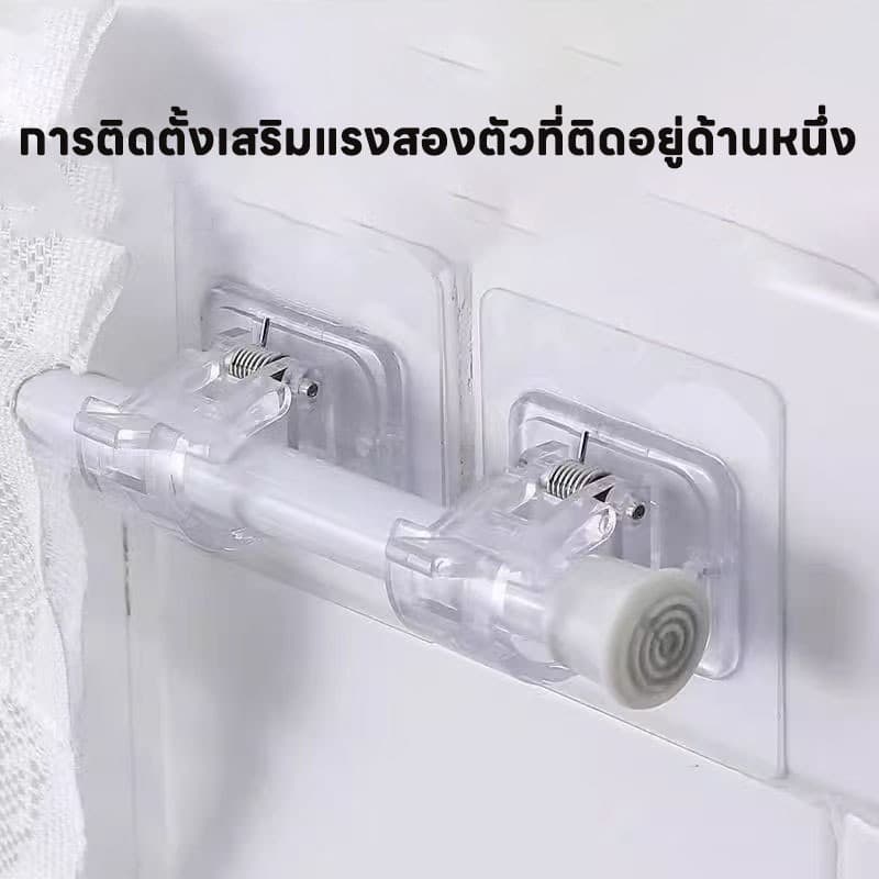 BLIVO ลวดผ้าม่าน ลวดสปริงสีขาวสำหรับแขวนผ้าม่าน พร้อมตะขอเกี่ยว ลวดขึงผ้าม่าน สายร้อยม่าน ลวดร้อยม่าน รูปที่ 7
