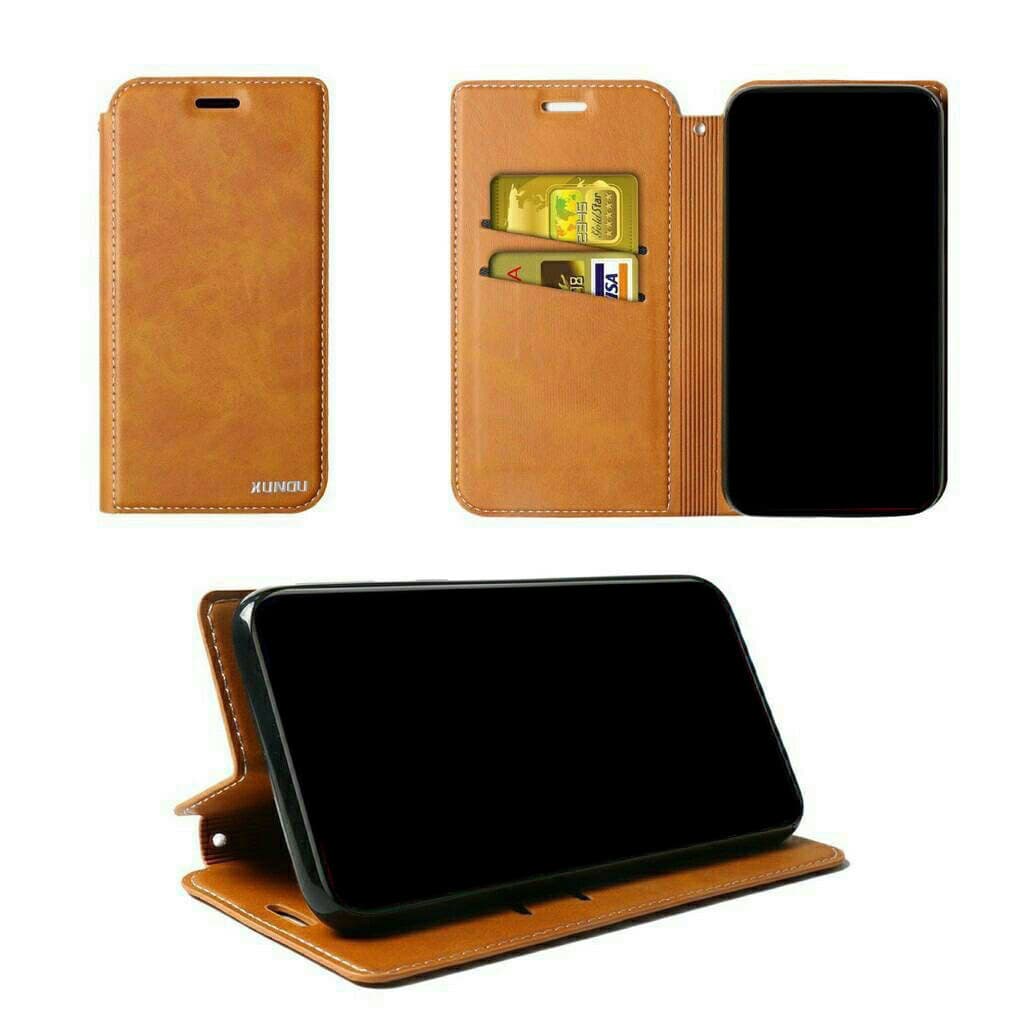 เคสหนัง ฝาพับ สำหรับ SAMSUNG A10 A20 A30 A50 A11 A21S A52S A70 J7 J710 J7Prime J710 J2Prime A31 A51 A71 A05 A05s ใส่บัตร รูปที่ 3
