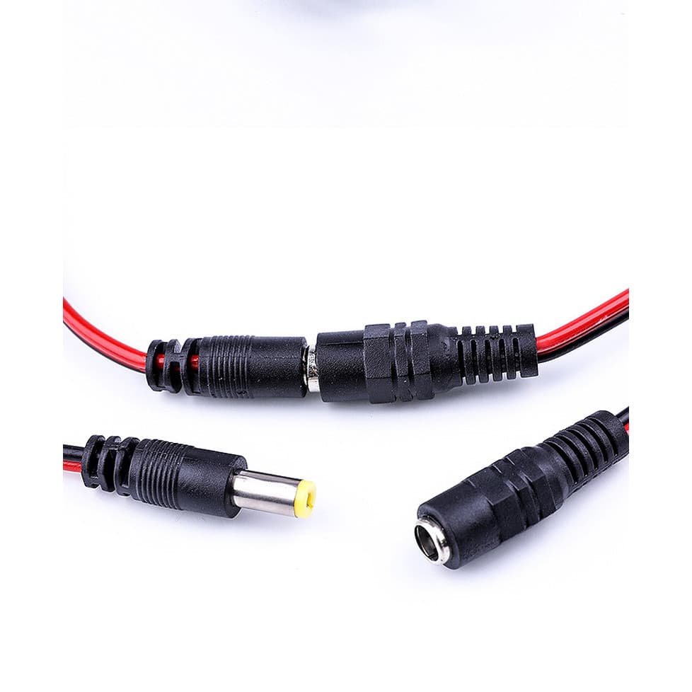 แจ๊คเสียบ DC 5.5 * 2.1 mm ซ็อกเก็ตปลั๊กแจ็คเสียบสายเคเบิล 12 โวลต์ เชื่อมต่อ ส่งเร็วจากไทย ReturnLED รูปที่ 8