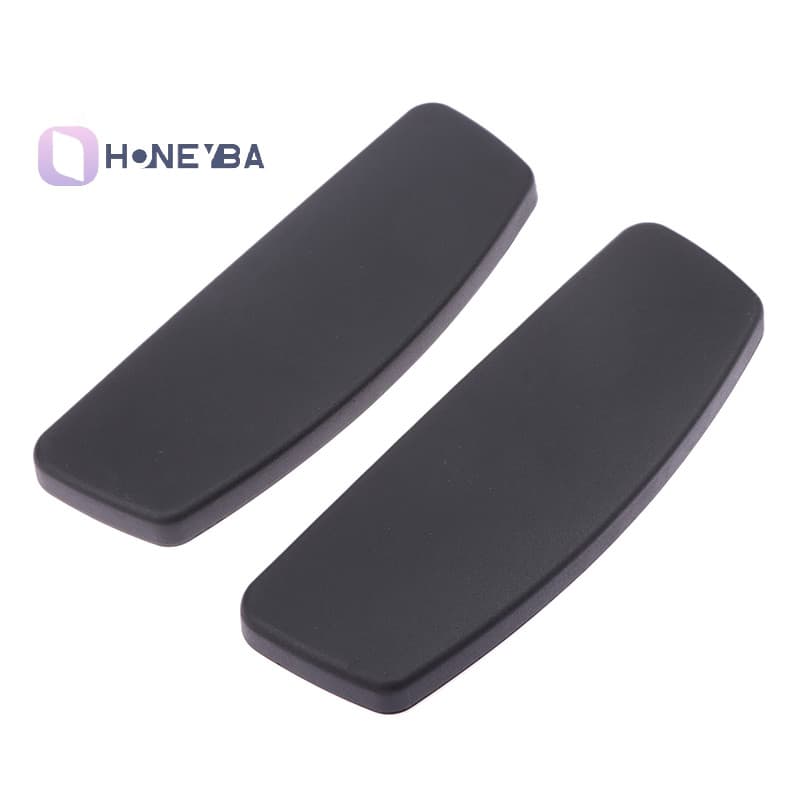 <Honeyby> 1 คู่เก้าอี้สํานักงานเปลี่ยนที่วางแขนแผ่นรองแขนพร้อม Moung Hole ติดตั้งง่าย Gaming Chair Parts รูปที่ 2