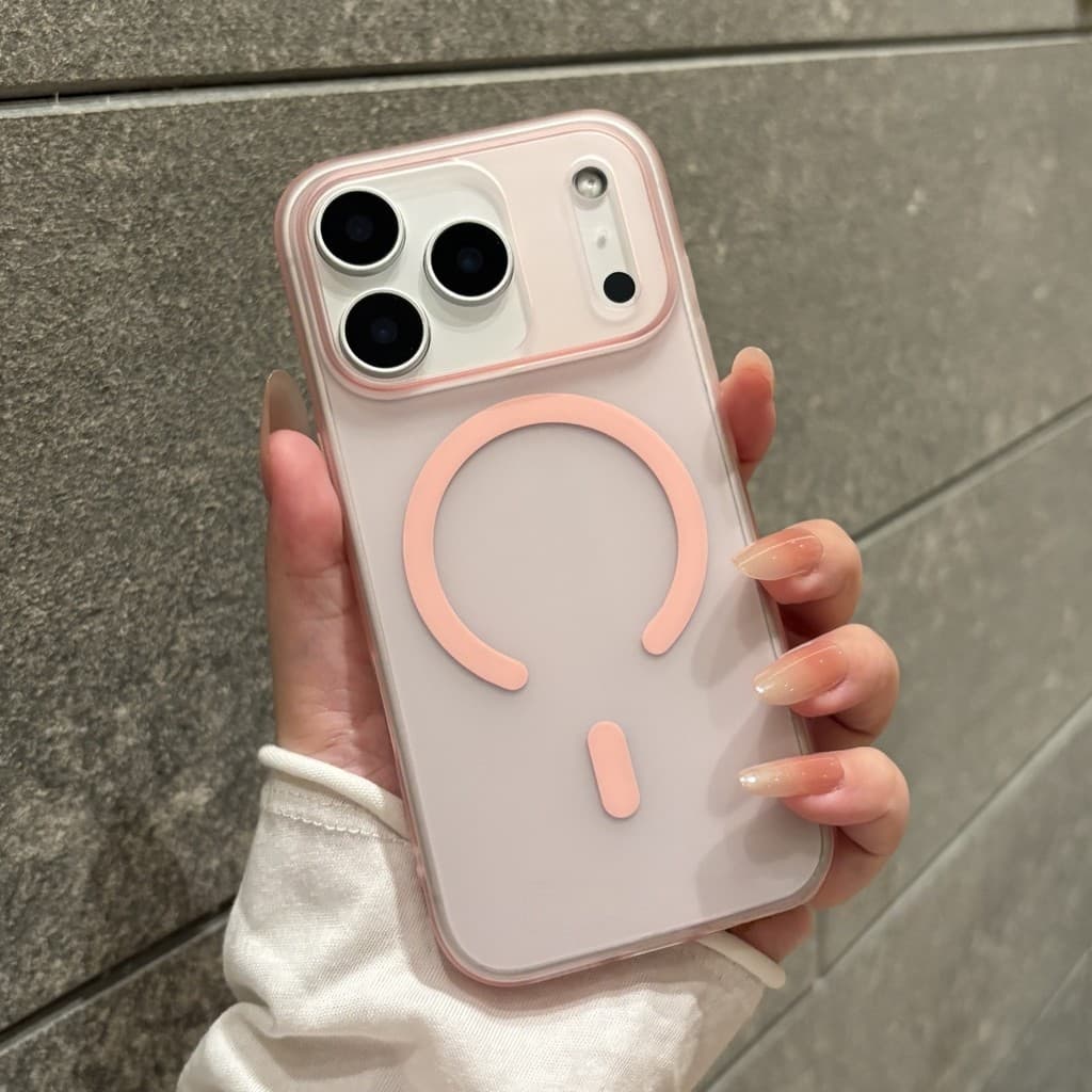 ใหม่ 17 AG Frostedเคสโทรศัพท์แม่เหล็กสําหรับIPhone 17 Pro Max 13 14 15 16 Pro Max 17 Airโปร่งแสงปลอกUltra Thin Cover รูปที่ 8