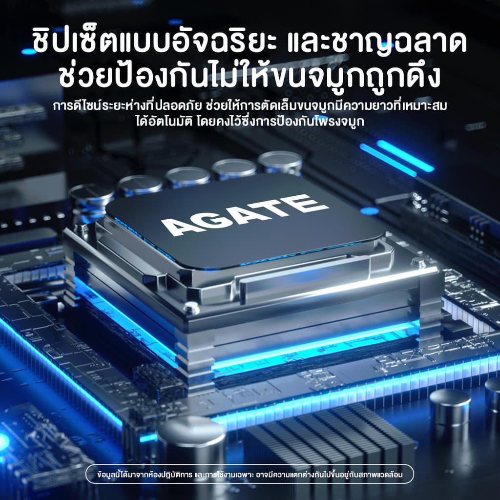 ปัตตาเลี่ยนตัดขนจมูกไฟฟ้า แบบพกพา ไม่เจ็บจมูก ตัดแต่ง 360 องศา ชาร์จ USB ล้างทําความสะอาดได้ รูปที่ 6