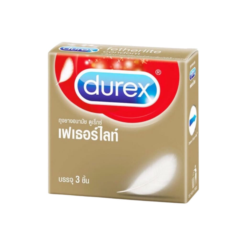 Durex ถุงยางอนามัย ดูเร็กซ์ ขนาด 49 52.5 53 56 แท้100% รูปที่ 3