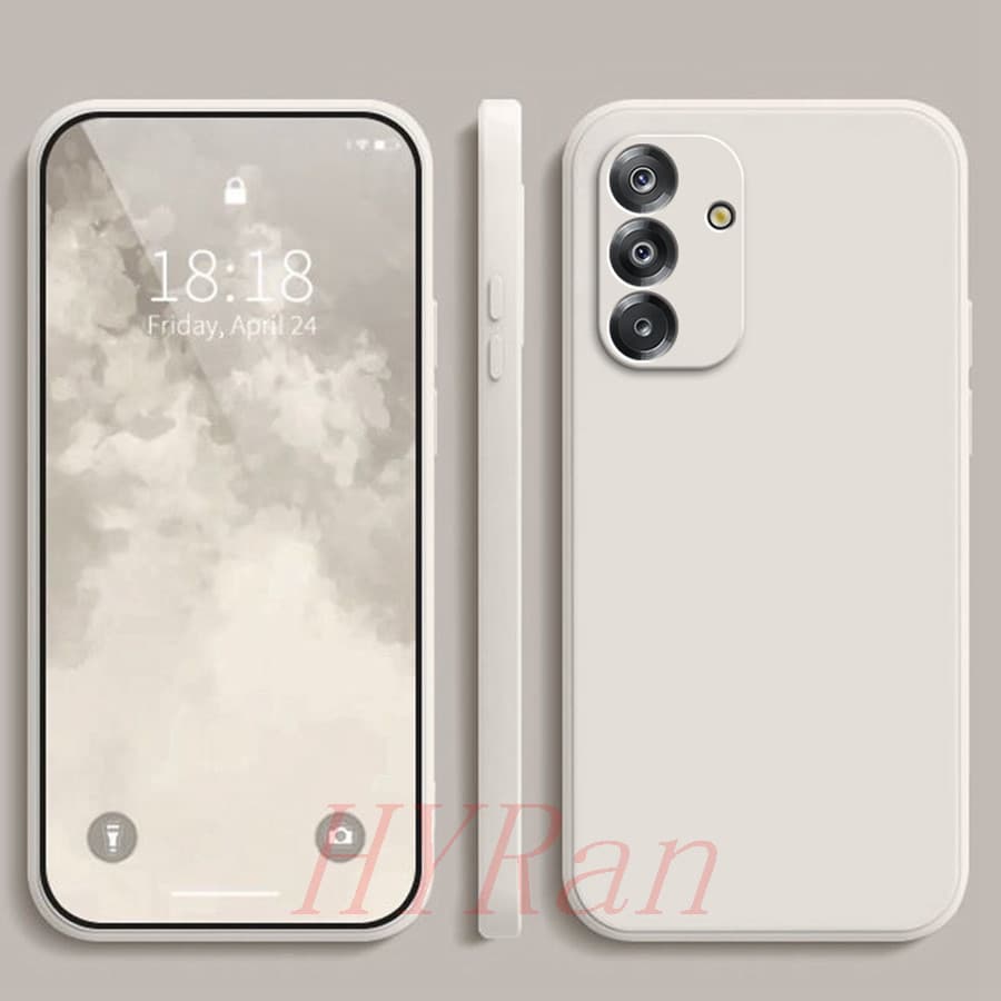 เคส Samsung A17 5G/A56/A36/A26/A16/A55/A35/A25/A15/A05S/A54/A34/A24/A14 5G เคสซิลิโคนสีธรรมดาเรียบง่าย YT รูปที่ 9
