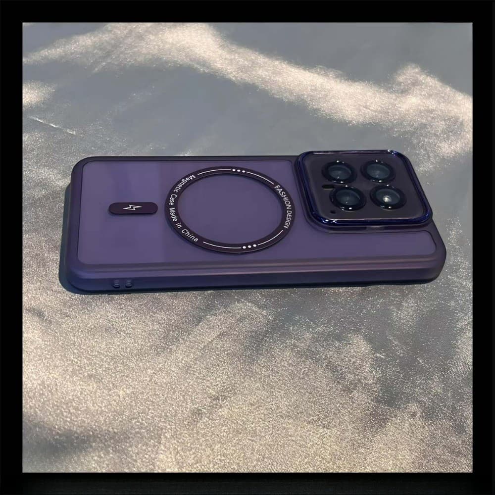 Magnetic Charging Lens Protect Full Cover เคส Xiaomi 14T 15T 17T 13T 12T 12 13 14 15 17 Pro เคสโทรศัพท์ Mi15 Mi14 Mi13 Ultra Phone Cover รูปที่ 7