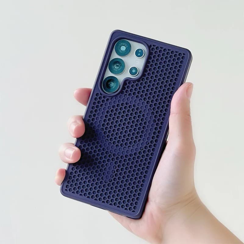 สินค้าคุณภาพดี เคสโทรศัพท์แม่เหล็กระบายความร้อนของSamsung ซัมซุง s25 s24 s23 s22 u p + fe ultra plus #sm02 รูปที่ 9