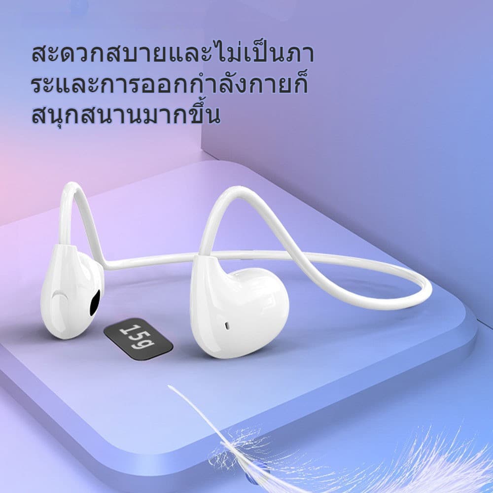 HIFI หูฟังบลูทูธ ไม่มีในหู Bluetooth 5.3 หูฟังออกกำลังกาย รูปที่ 3