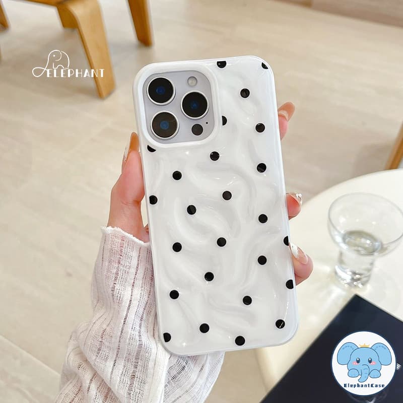 เคสไอโฟน 11 สำหรับ IPhone 17 air XR 16 11 15 13 14 12 Pro Max 15 16 6 6S Plus X XS เคสลายคลื่นสีสันสดใสเรียบง่ายทันสมัย รูปที่ 6