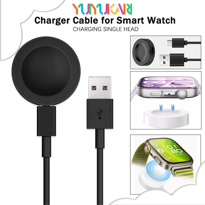 สายชาร์จหัวเดียวสำหรับ For Huawei Fit 5 4/fit 5 4 Pro/Watch 4 3 Pro GT 6 5 4 3/3Pro/3SE GT2 Pro/Pro ECG GT Runner/Cyber รูปที่ 1