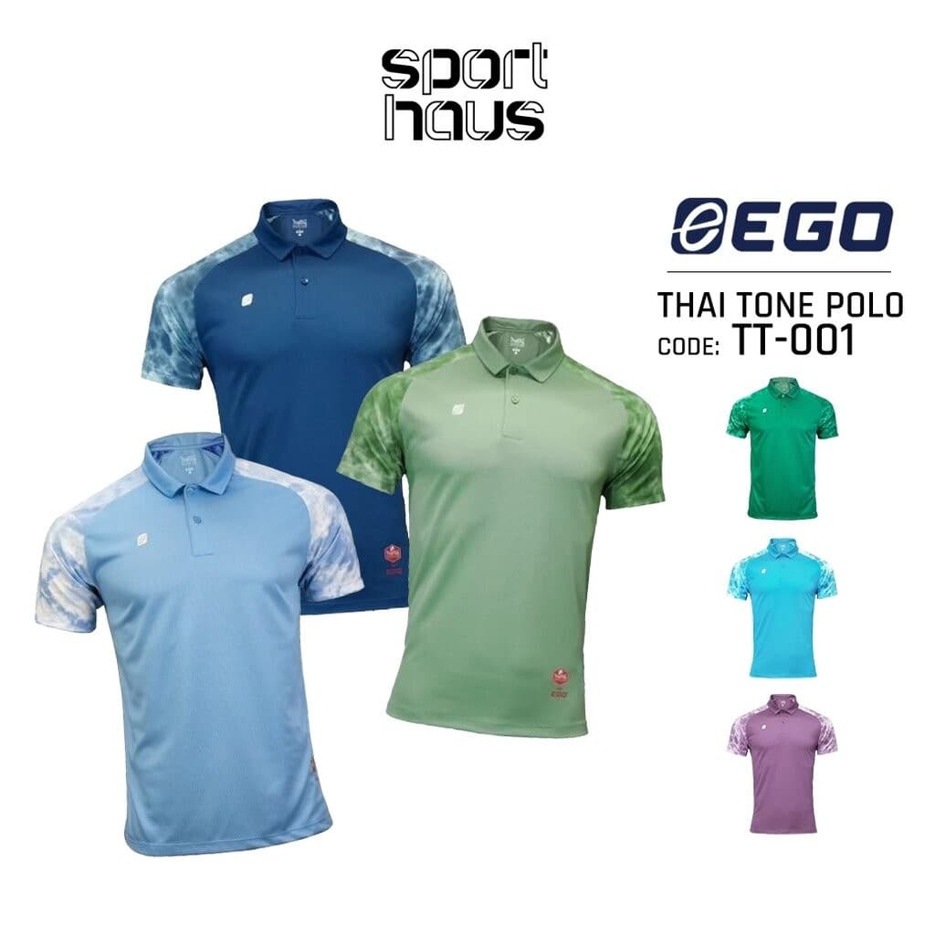 Ego Sport เสื้อโปโล อีโก้ สปอร์ต เสื้อคอปก Tiedye รุ่น Thai Tone เสื้อมัดย้อม รูปที่ 1