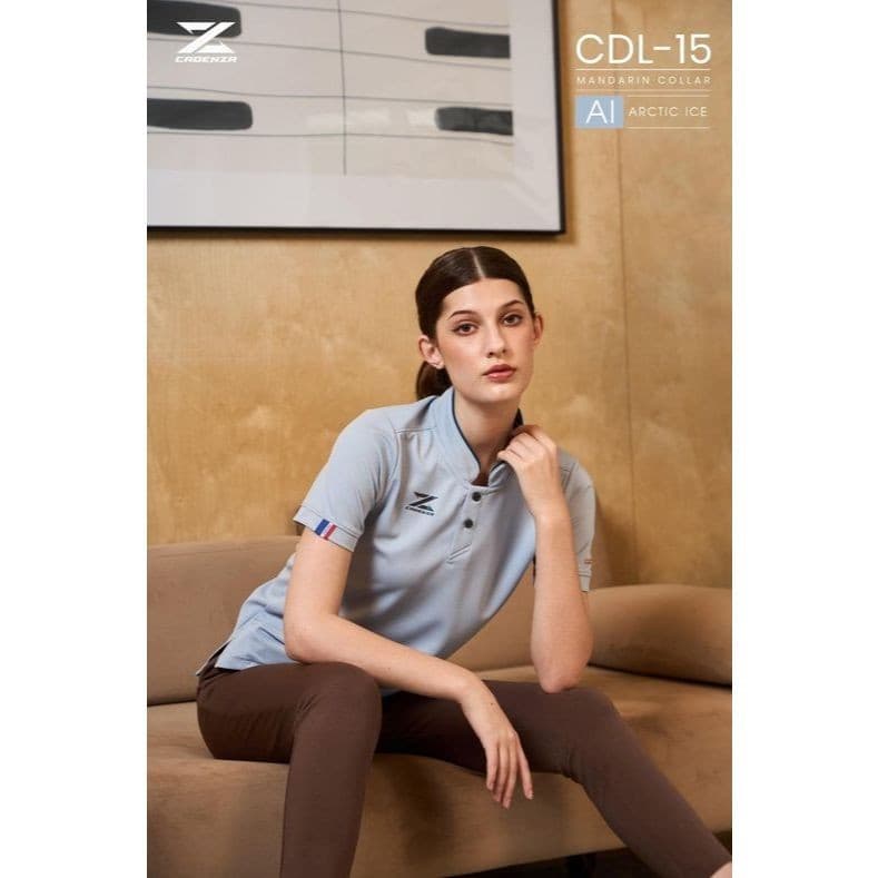 ถูกแทบทุน CADENZA เสื้อโปโลคอจีน CDL-15 ใส่ได้ทั้งชาย/หญิง แท้100% รูปที่ 9