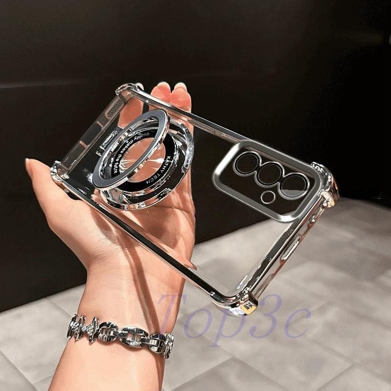 เคส Samsung A17/A56/A16 5G / A26 / A36/A55/A35/A25/A15/A05S/A54/A34/A24/A14 5G สี่มุม anti fall airbag โปร่งใสเคสโทรศัพท์ CDSJ รูปที่ 4