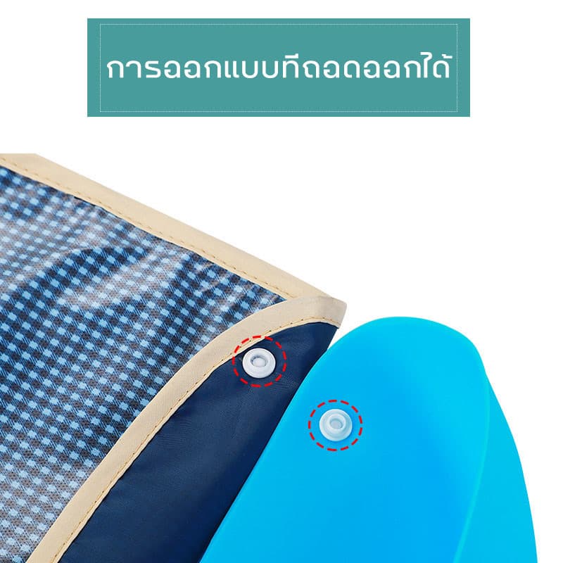 COD ผ้ากันเปื้อนผู้สูงอายุ ผ้ากันเปื้อนผู้ใหญ่ กันน้ำ สามารถถอดประกอบได้ ผู้ใหญ่ ผ้ากันเปื้อนผู้ป่วยติดเตียง รูปที่ 5