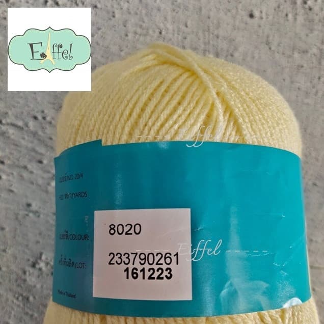 {8010-8210} ไหมพรมวีนัส เส้นเล็ก 4พลาย 420หลา ขนาดเส้นประมาณ 1.5 มิล ไหมถักโครเชต์ 4ply รูปที่ 8