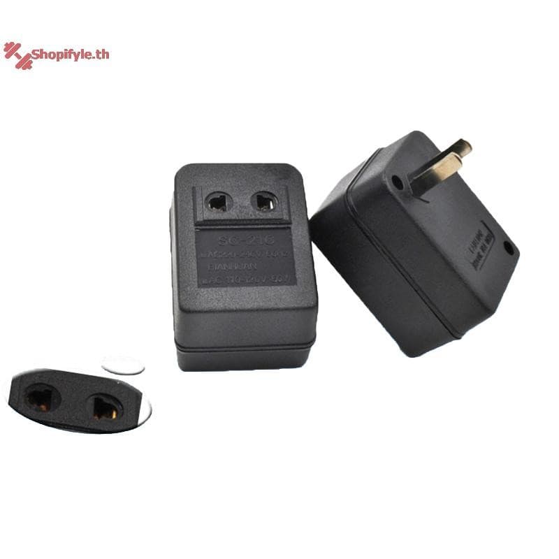 Shopifyle 50W 220V ถึง 110V AC Power Voltage Converter Adapter Travel Transformer th รูปที่ 1