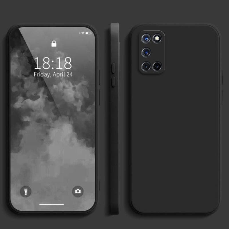 เคส Realme 7 5G ,สีทึบ Realme 7 5G เคสซิลิโคนป้องกันการตกสีธรรมดาเรียบง่าย YT รูปที่ 5