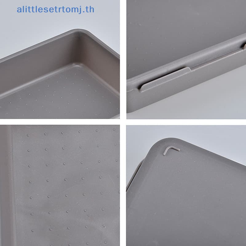 Alittlese 8 ชิ้นลิ้นชัก Organizers ครัวเรือนกันฝุ่นโต๊ะเครื่องเขียนกล่องเก็บผู้หญิงแต่งหน้า Organizer ห้องครัวอุปกรณ์ห้องน้ํา TH รูปที่ 4