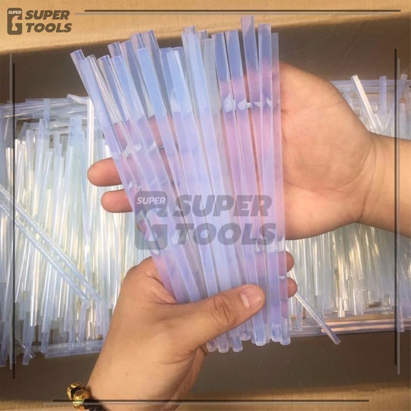 ไส้กาวแท่ง กาวแท่ง กาวแท่งร้อน ขนาด 7/11มิล ยาว 20 ซม ซิลิโคลนแท่ง สำหรับปืนยิงกาวไฟฟ้า รูปที่ 6