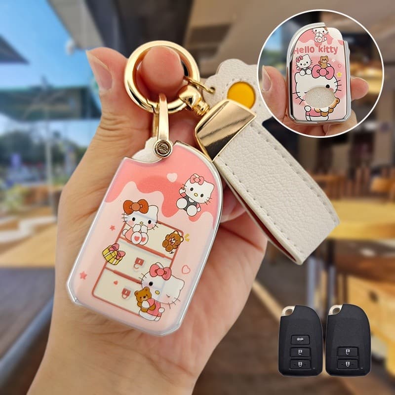 ปลอกกุญแจรถสําหรับ Toyota vios yaris 2022 2020 2016 2024 2017 2018 2019 TPU เคสกุญแจรถยนต์ เคสกุญแจรีโมทรถยนต์ รูปที่ 3