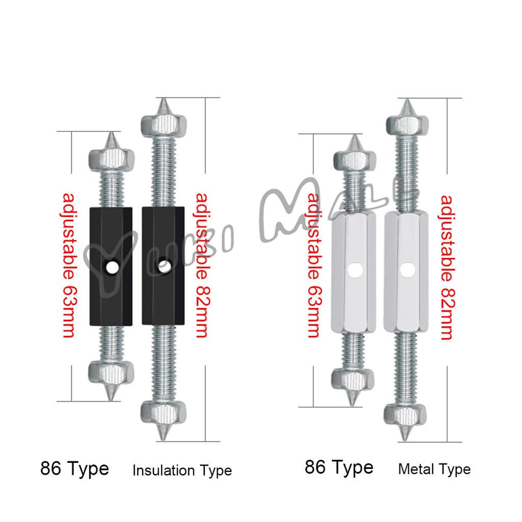 Yuki 1ชุด 10 ชิ้น ชุดสวิทซ์ติดผนัง เบ้าเสียบผนังสวิทช์ ชุดเครื่องมือซ่อม Socket Cassette Repair รูปที่ 5