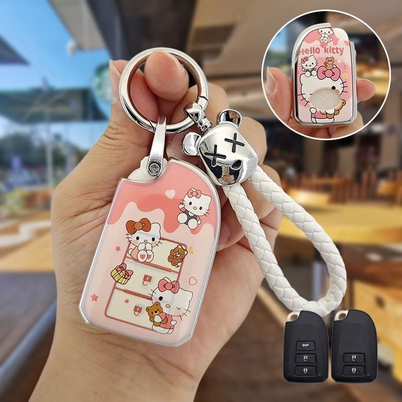 ปลอกกุญแจรถสําหรับ Toyota vios yaris 2022 2020 2016 2024 2017 2018 2019 TPU เคสกุญแจรถยนต์ เคสกุญแจรีโมทรถยนต์ รูปที่ 9