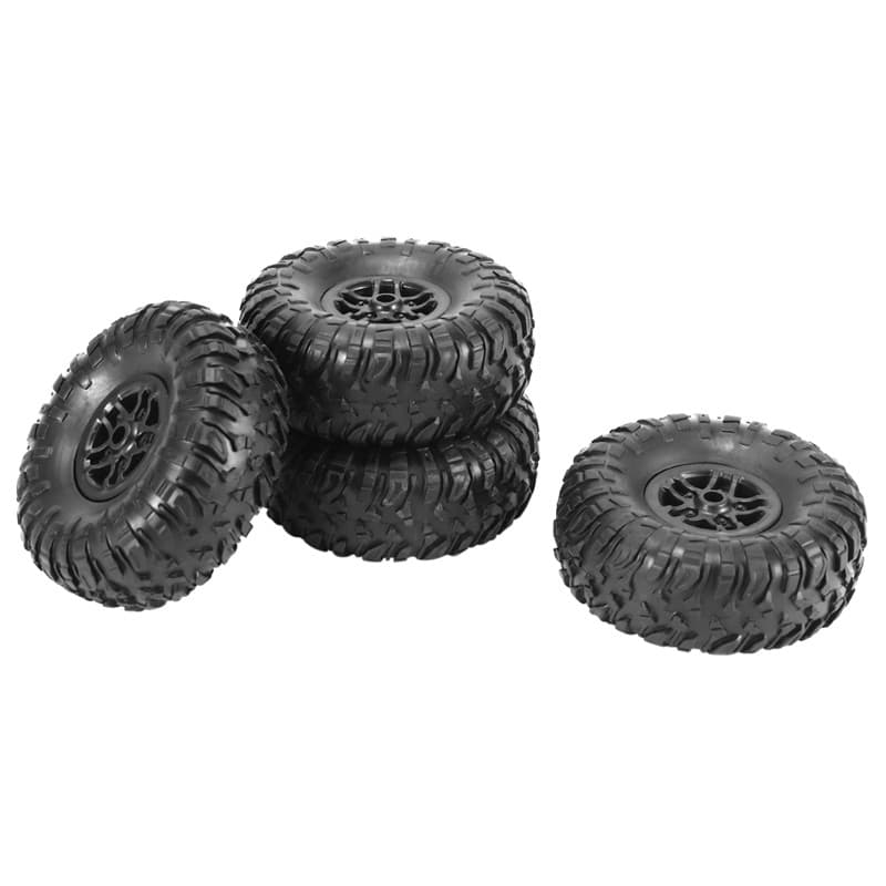 4 ชิ้น RC รถยาง Tyre ล้ออัพเกรดอุปกรณ์เสริมสําหรับ MN D90 D91 D96 D99 MN90 MN99S 1/12 RC รถอะไหล่ รูปที่ 7