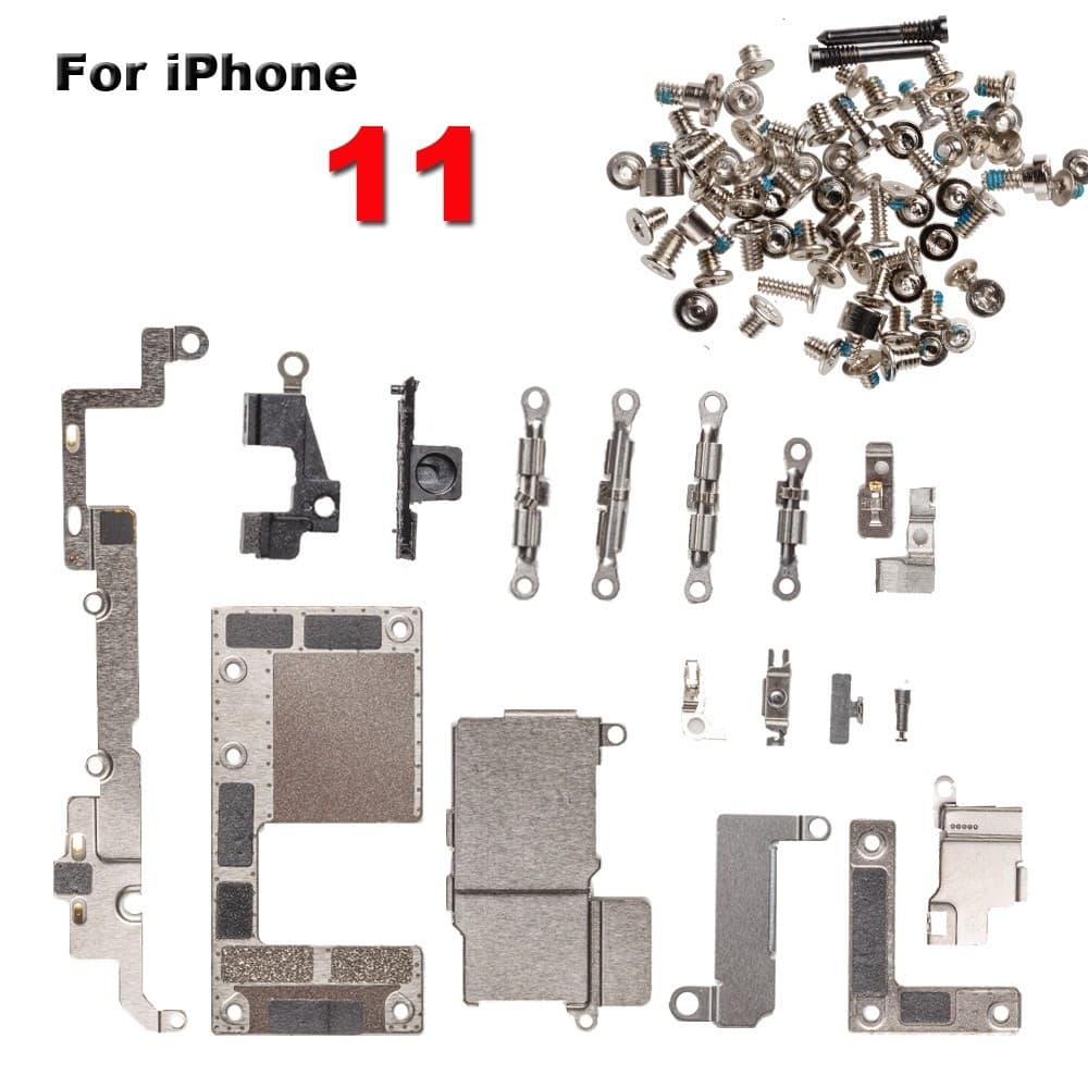 ชุดแผ่นเหล็กและสกรูภายในครบชุดสําหรับ iPhone 5S SE 6 6S 7 8 Plus X XR XS Max รูปที่ 3