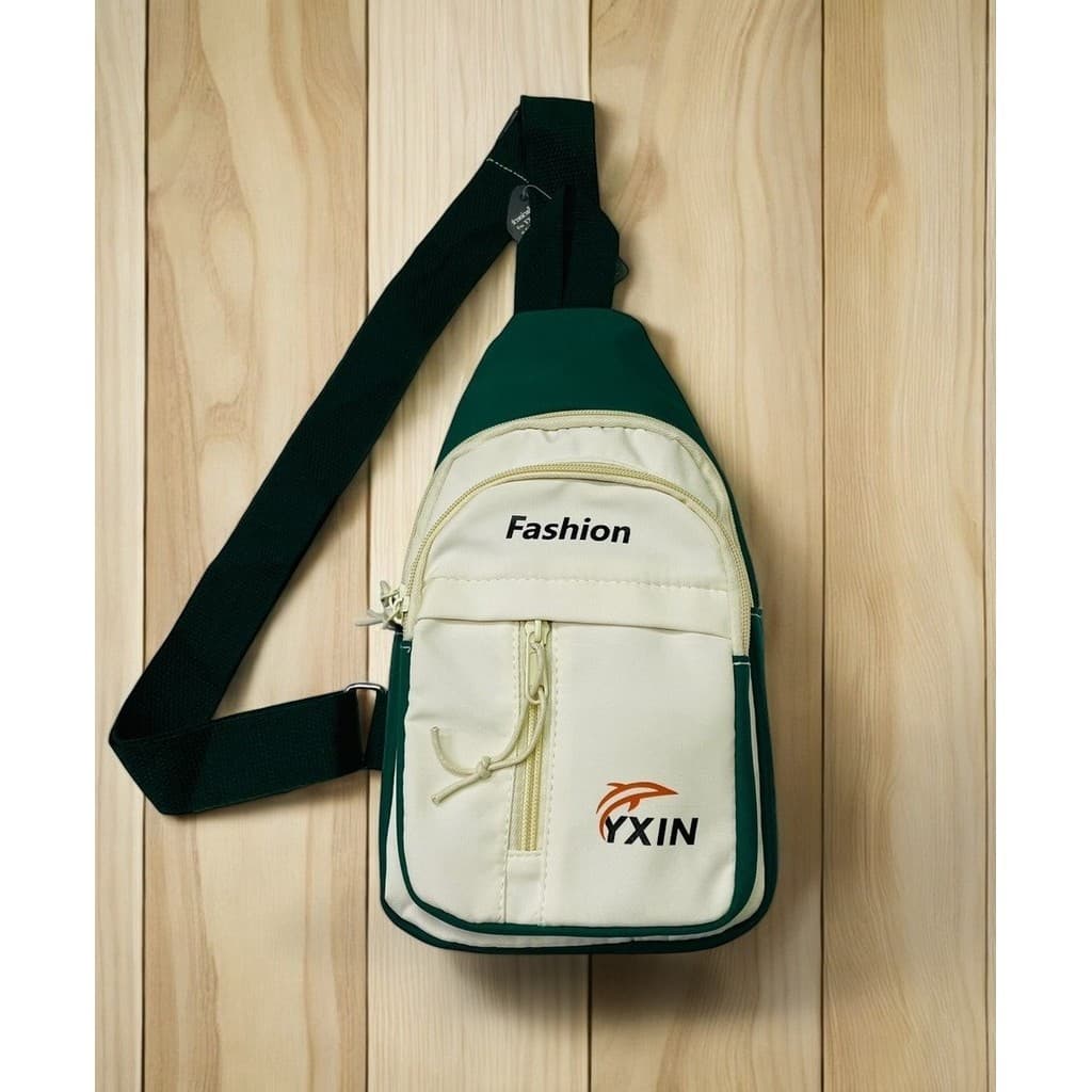 YXIN#Y-6327# กระเป๋าสะพายข้าง กระเป๋าผ้า สไตล์เกาหลี แฟชั่นมา จุของได้เยอะ สไตล์เกาหลี เรียบง่าย มีซิป รูปที่ 5